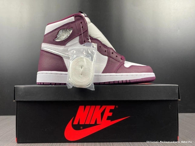 Official Maikesneakers 555088-611 Bordeaux OG 1 Jordan High Air 0817